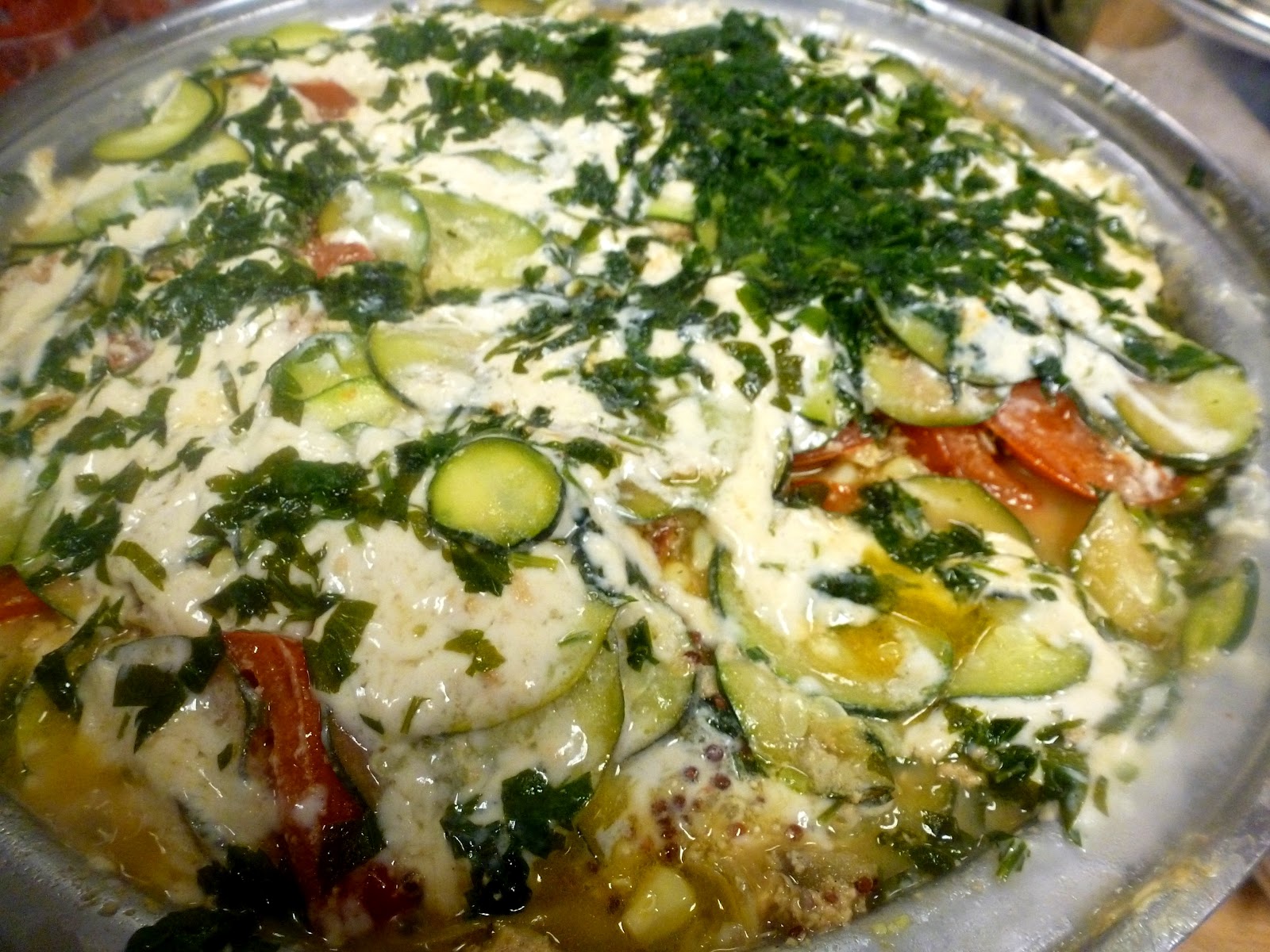 Foodture Cooking for a Healthy Future Zucchini Tempeh Artichoke