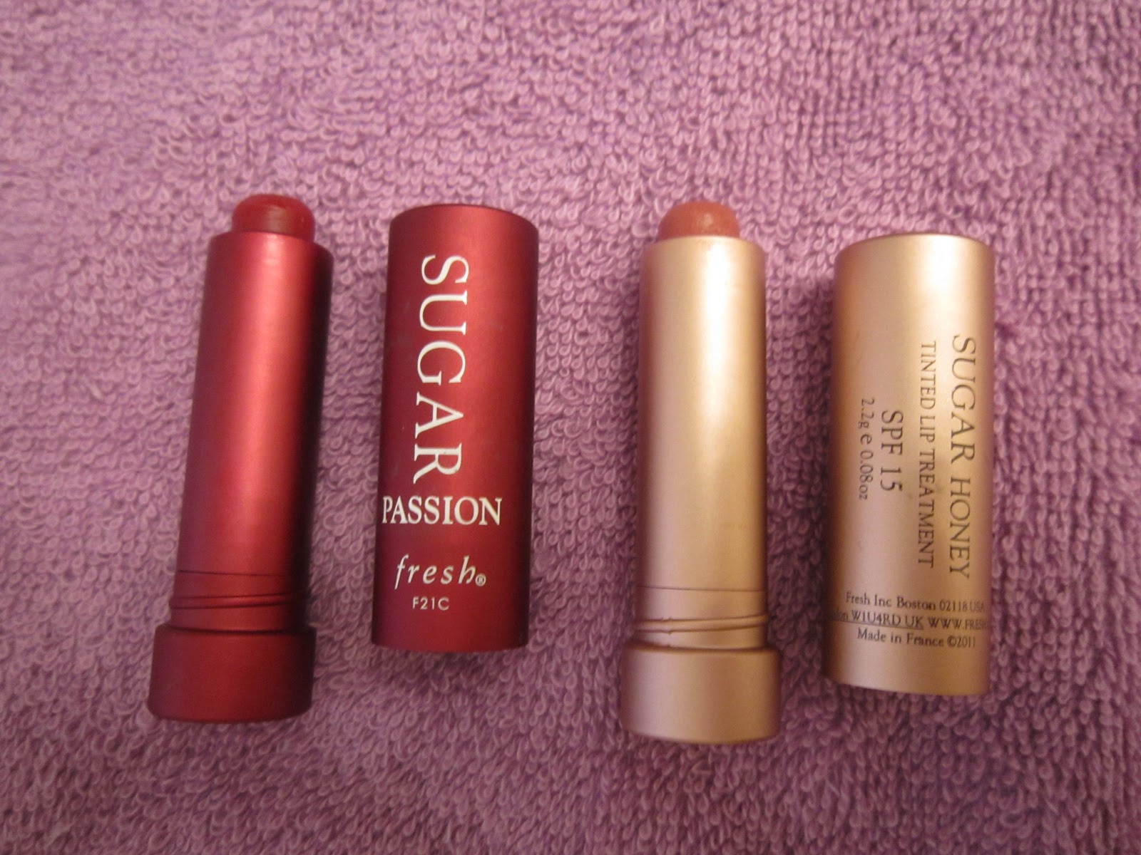 My Makeup Issues: Fresh Sugar Honey and Passion Lip Treatment - Review and  Swatches