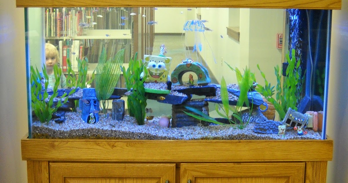 Mukwonago Community Library Blog New Fish Tank in the Children's