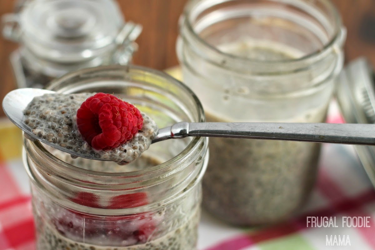 Frugal Foodie Mama Vanilla Bean Chia Pudding