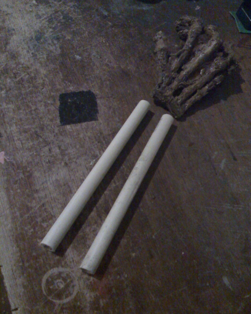 Halloween Hot Sauce Moans from Moonlit Hill Mortuary Making Zombie Arms