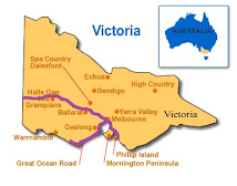 Carte du Victoria (VIC)