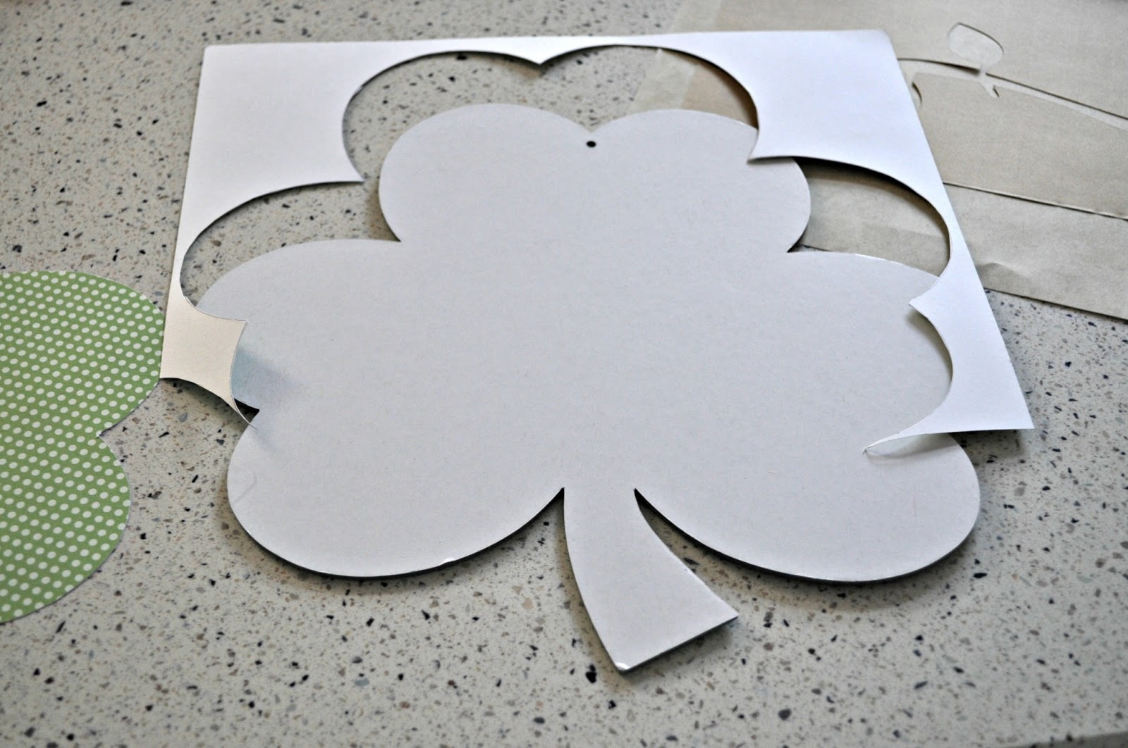 Keep Calm and Decorate Dollar Tree Shamrock