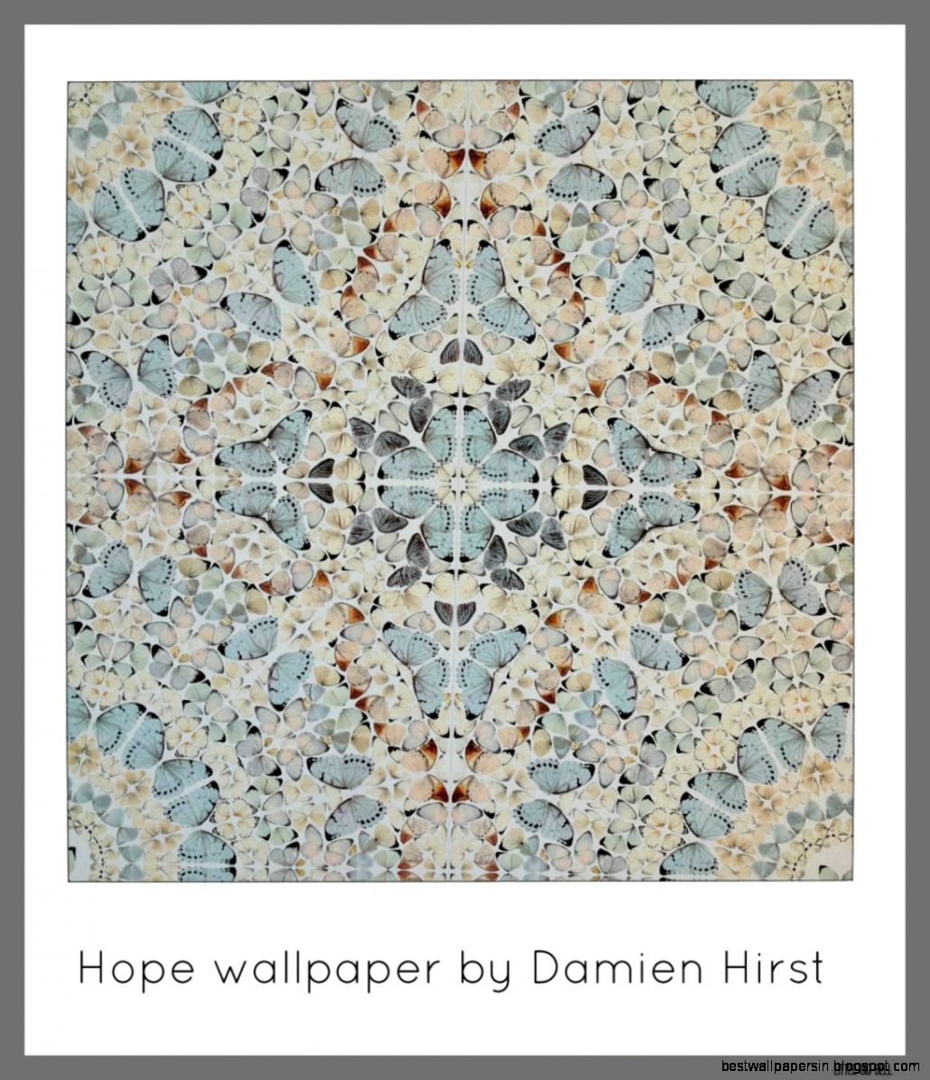 littleBIGBELL Hope wallpaper by Damien Hirst littleBIGBELL Hope wallpaper by Damien Hirst