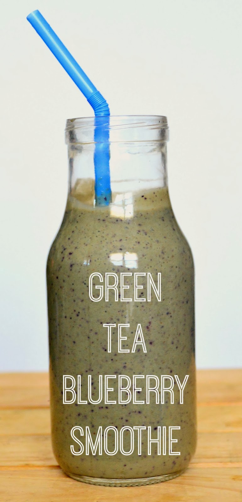 Cupcake Dreams and Paper Memories Green Tea Blueberry Smoothie