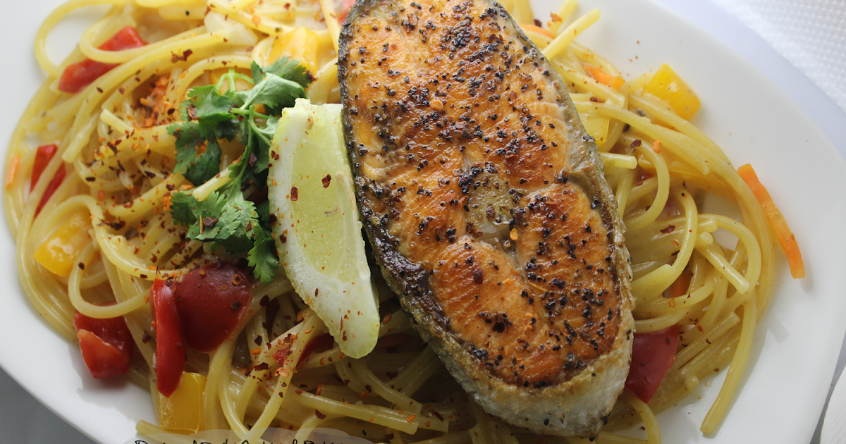 Recipes of Daily Cooking and Baking Spaghetti Salmon