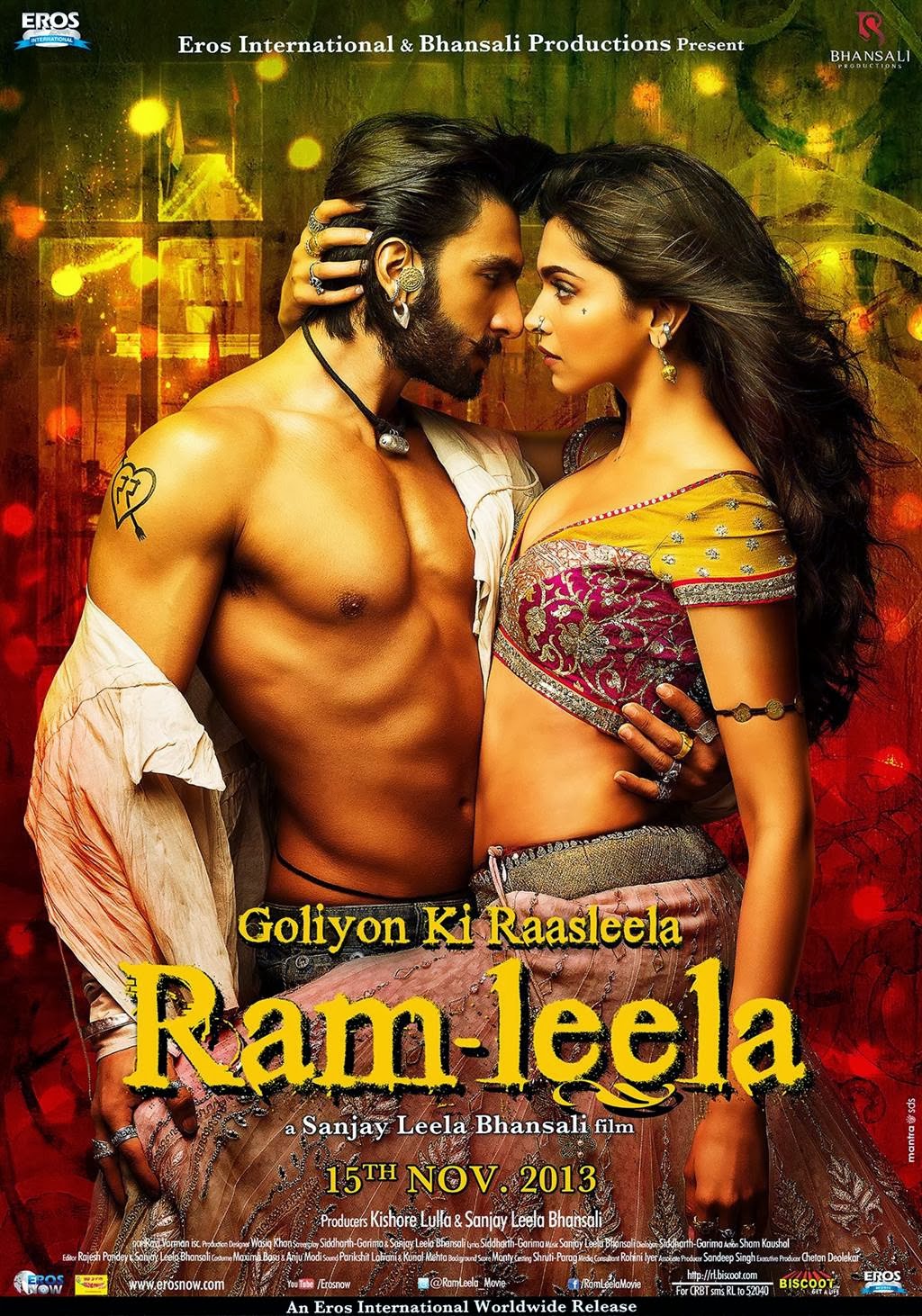Goliyon Ki Rasleela Ram-Leela (2013) - All Video Songs - Untouched BDRip - 1080p - DTS HD-MA 7.1 - Multi-Links