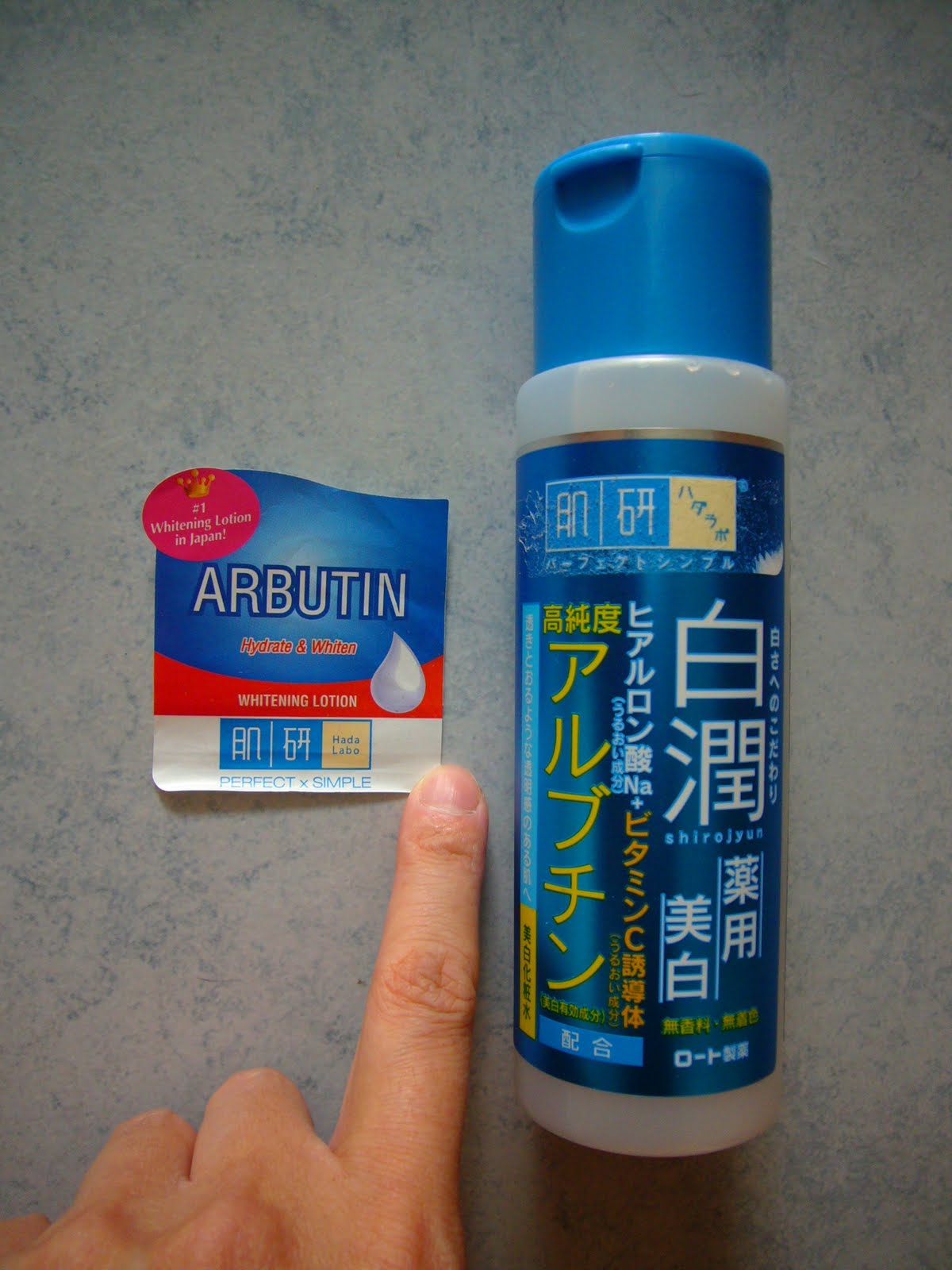 Sleepy Lah Hada Labo Arbutin Whitening Lotion