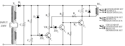 electronic circuit diagram for projects