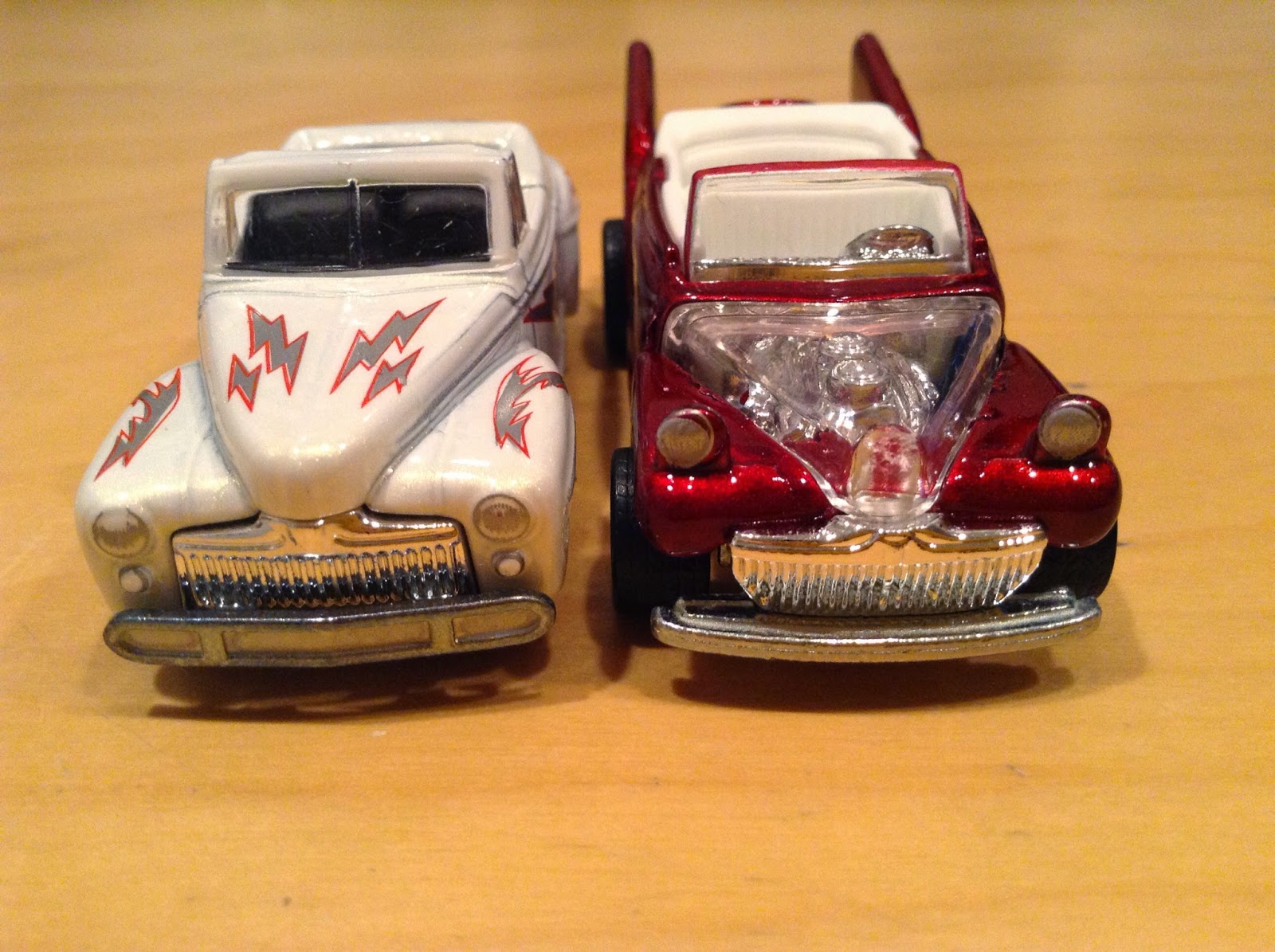 Julian's Hot Wheels Blog Greased Lightning 1948 Ford Deluxe (Both HW