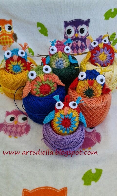 Le Fragole Di Stoffa Gufo All Uncinetto Crochet Owl Tutorial