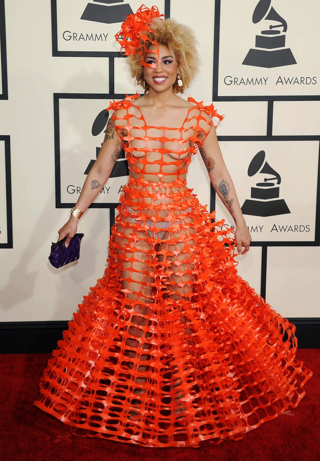 joy villa grammy dress 2016