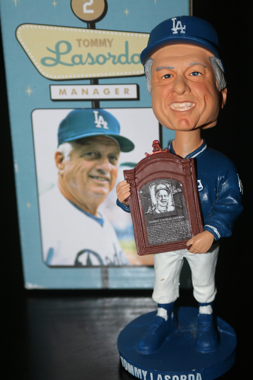 Dodgerbobble Bobblehead of the Day Tommy Lasorda(HOF)