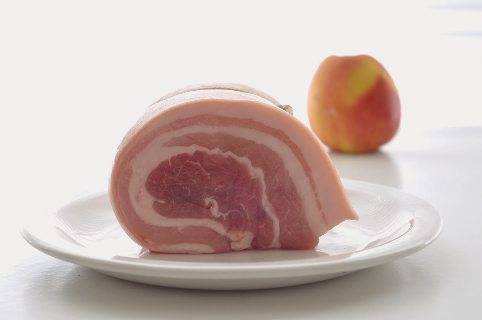 Simple Food Slow Roast Crispy Pork Belly with Baked Apple Sauce