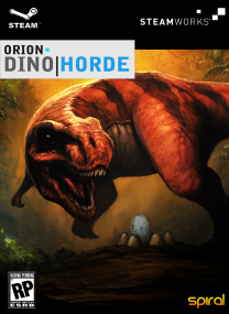 ORION Dino Horde iNLAWS orio dino horde pc game cover ORION Dino Horde iNLAWS