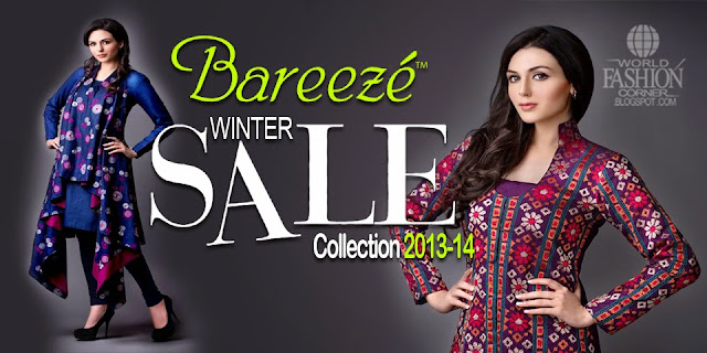 Bareeze Winter Sale Collection 2013-14
