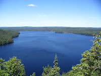 big crow lake ranger cabin algonquin provincial park fire tower trail