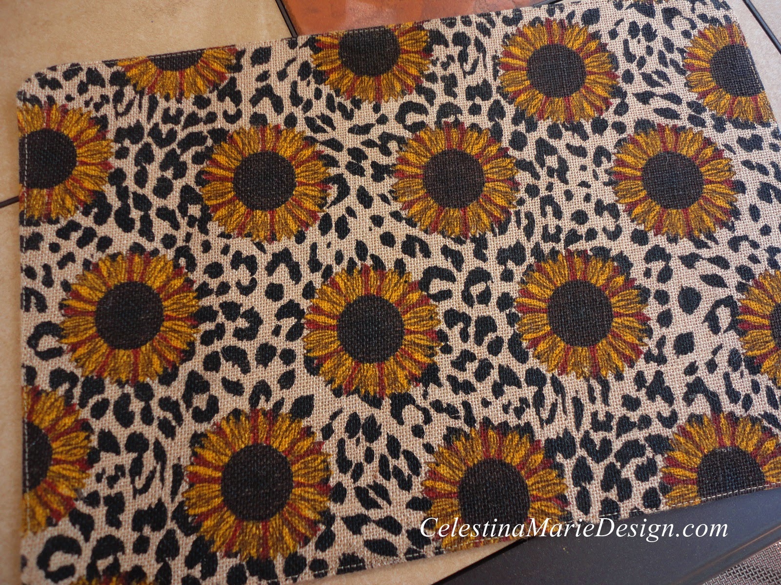 Reversible Outdoor Placemats Rose Garden Market