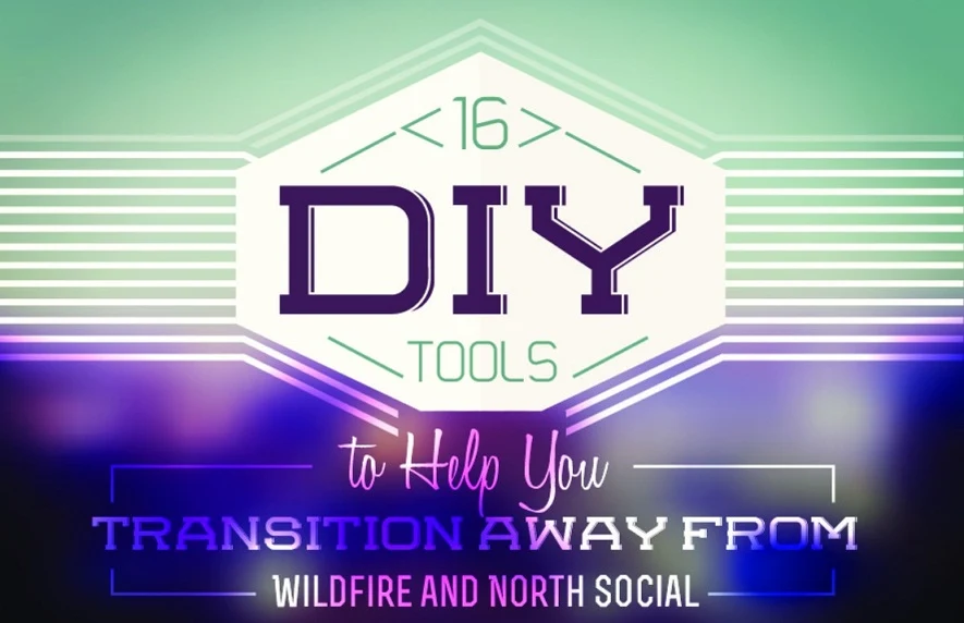 16 Top DIY Social media marketing Tools for busiensses 2014 - infographic