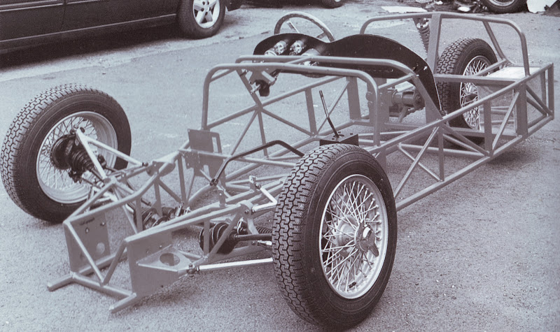 The Super Vee chassis was a thing of beauty in itself Photo Lomax Motor