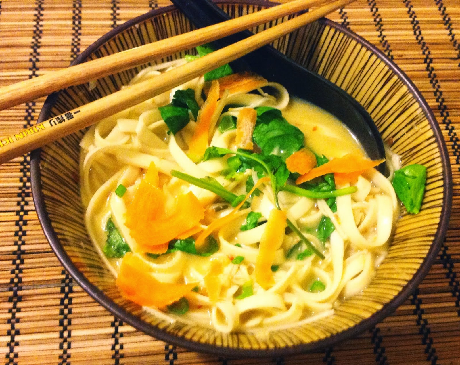 Sarah's Plantry Raid Vegan Lemongrass Infused Soba Noodle Soup