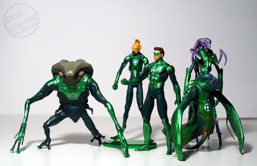 Idle Hands A Brief History of Green Lantern Action Figures 6 Inch Corps
