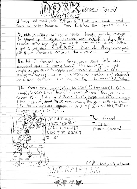 dork diaries 1 book report novels on the run book review dear dork by renee dork diaries 1 book report novels on the run book review dear dork by renee