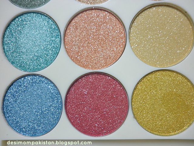 JUST GOLD DIAMOND GLITTER EYESHADOW PAN2