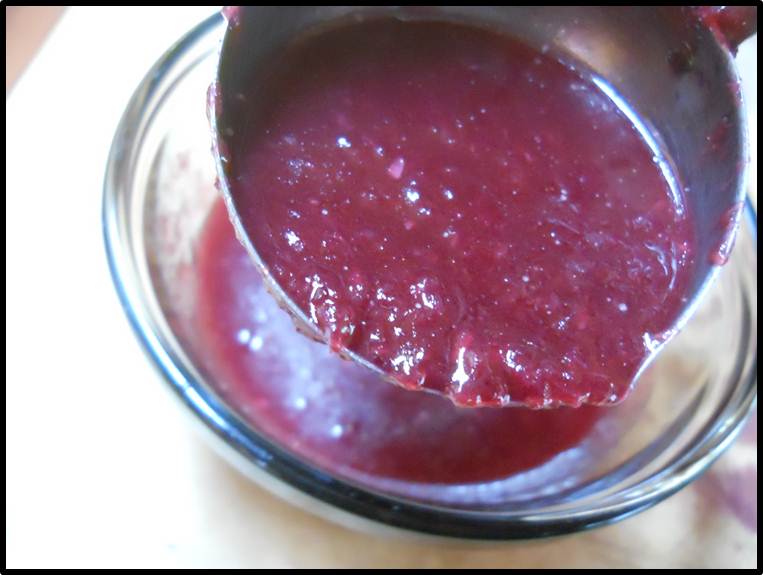 Savoirfaire à conserver Sauce aux cerises, conserve à la marmite
