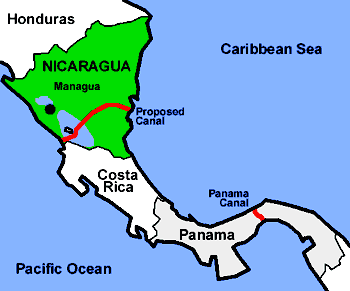 Proposed Nicaragua Canal