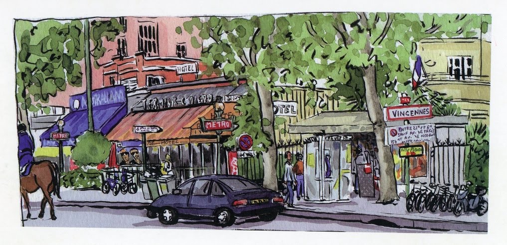 CHRISTINE FLAMENT+++AUTEUR/ILLUSTRATRICE+++AQUARELLES