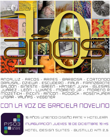 Muestra aniversario Piso3 y Design Suites Bariloche