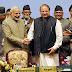 LEADERS MEET - Modi shakes hands with Nawaz Sharif at the SAARC Summit