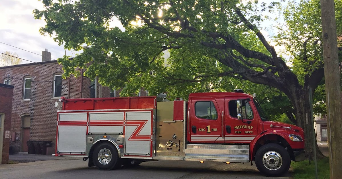 Midway Messenger Here is the Midway Fire Department's new engine