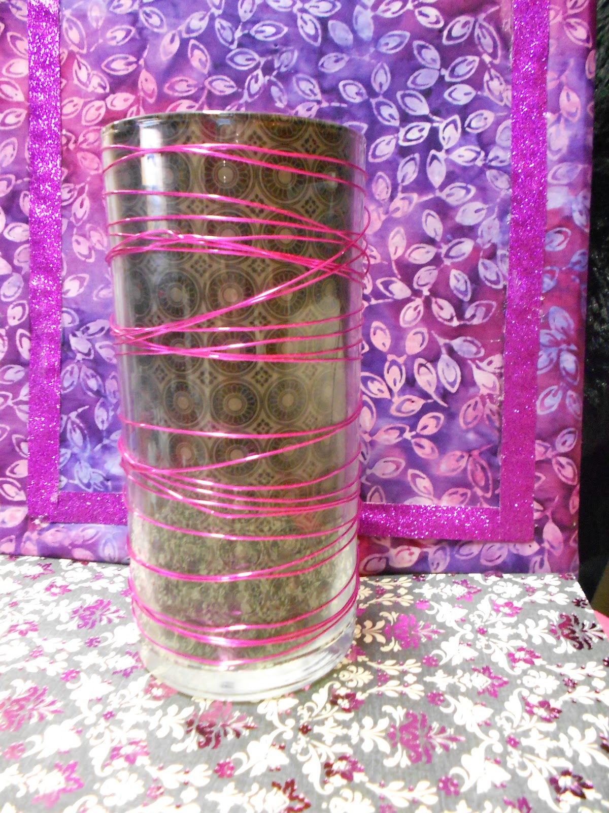 Sweet Potato Pie Wire Vases