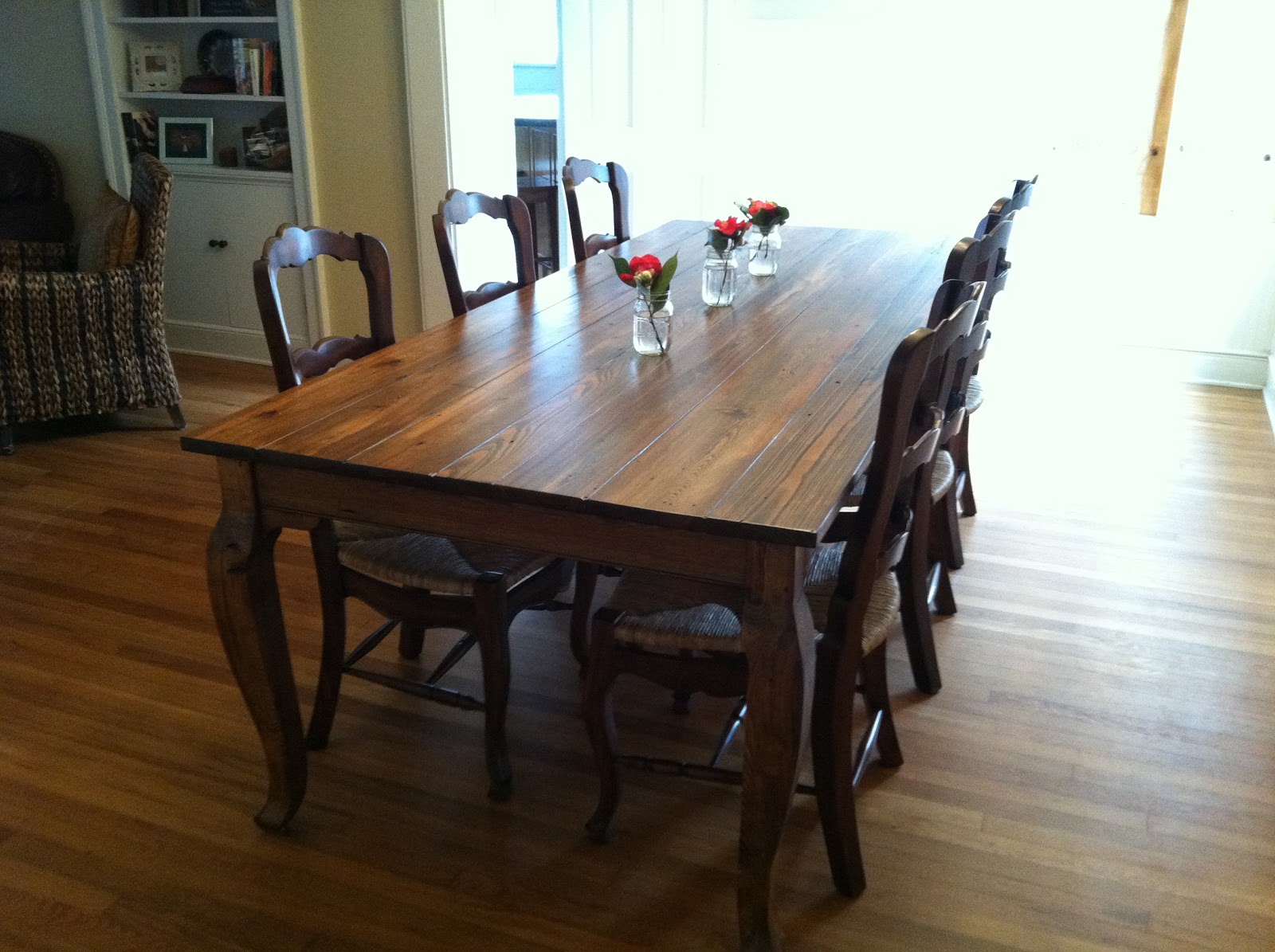 Our Dining Room and the Most Beautiful Table