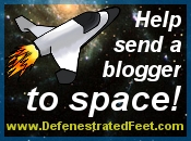 Help send a blogger to space!