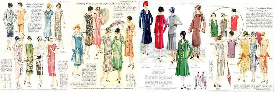 Блог Marina Sokalski (Марины Сокальски) : мода 1920 годов