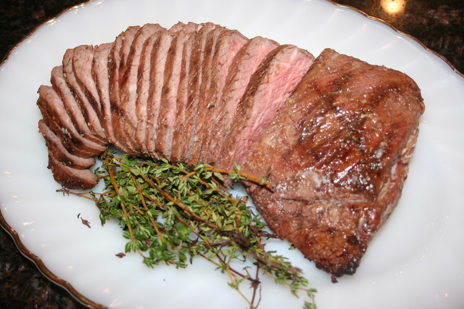 Thyme Savours Dinner Party TriTip with a Chipotle Dipping Sauce
