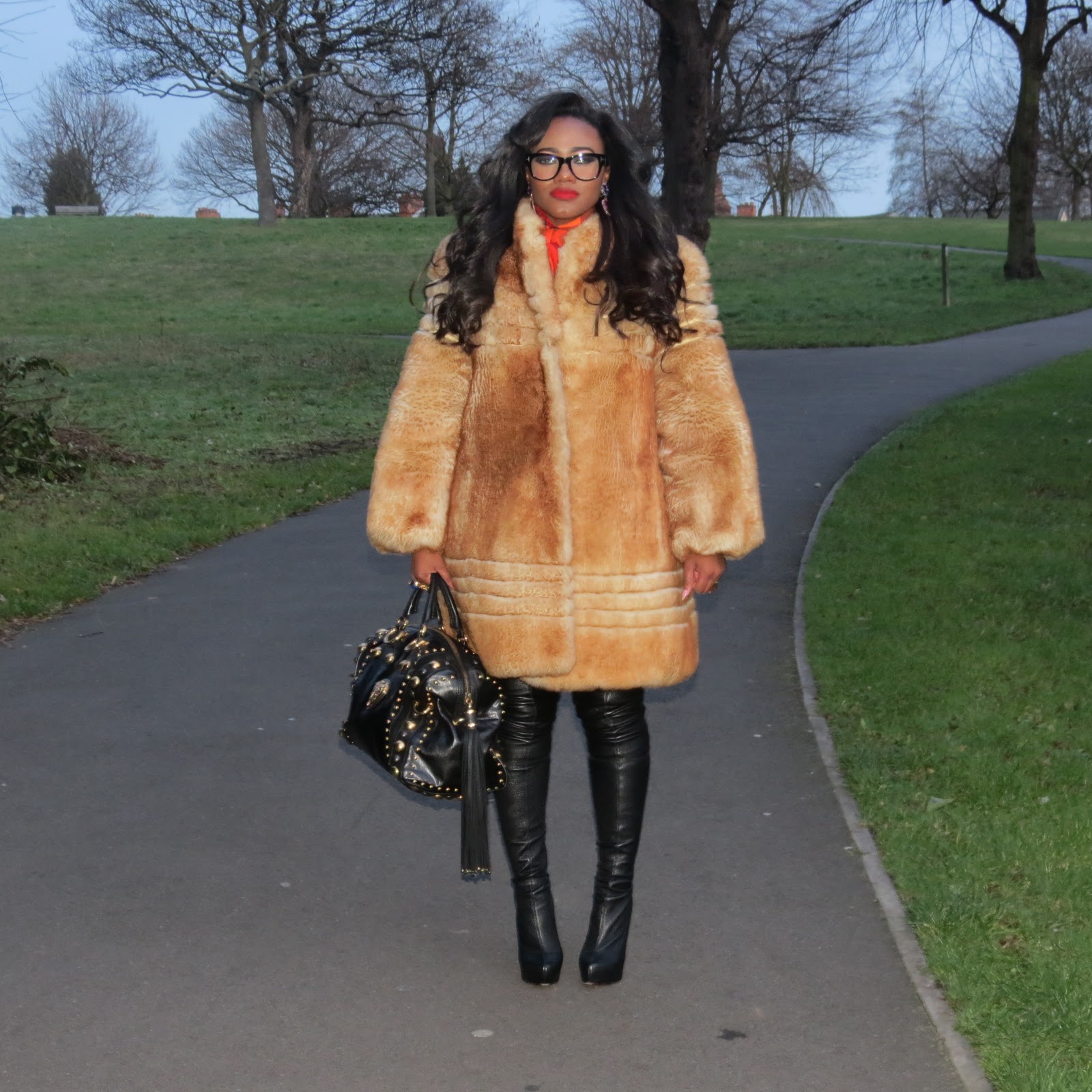 Style is my thing * Look of the day * Vintage Fur coat