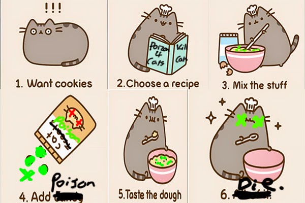 Six and a Half Minds: 5 Ways to Kill Pusheen- the most annoying