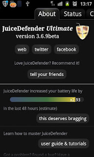 Juice Defender Juice Defender: una app para ahorrar energía