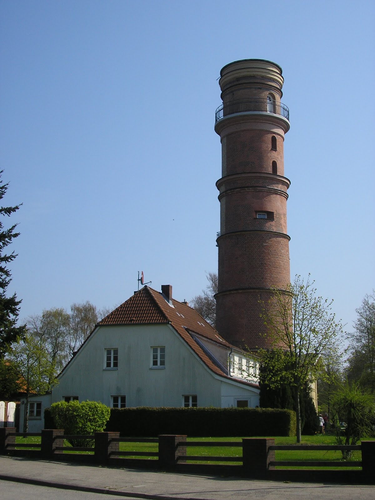 Vieux phare de Travemünde (Allemagne)