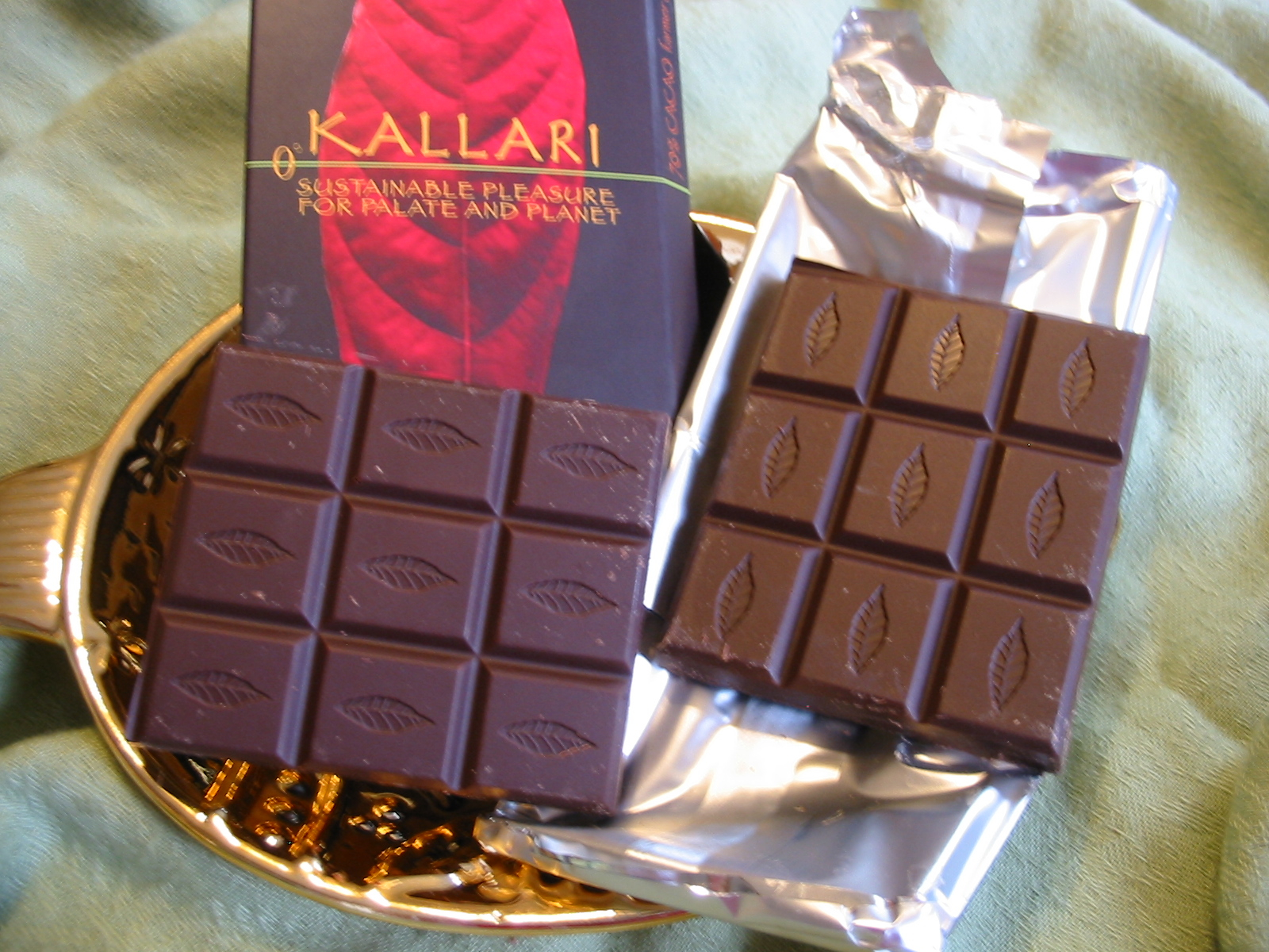 The Chocolate Cult Kallari Trio of Chocolate