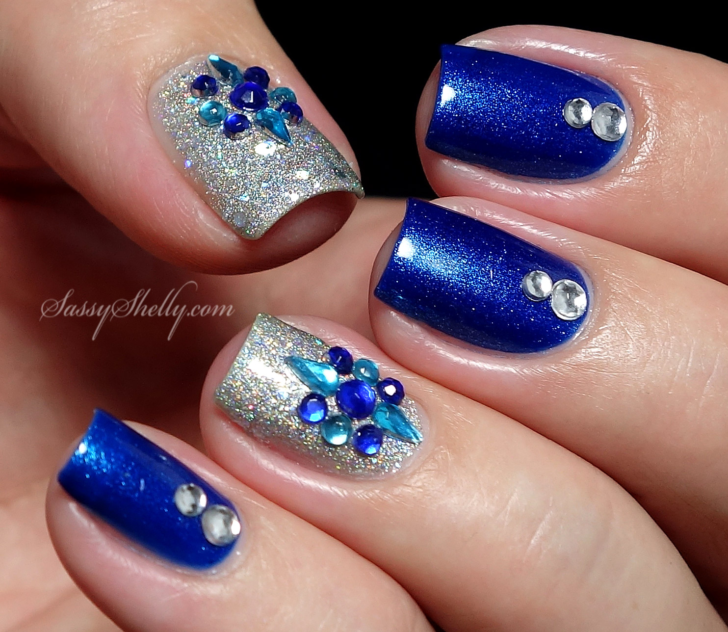 Digital Dozen DOES The Terrific Twos Sapphire Sassy Shelly Nail