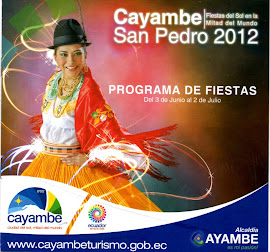 Las Fiestas de San Pedro de Cayambe 2012