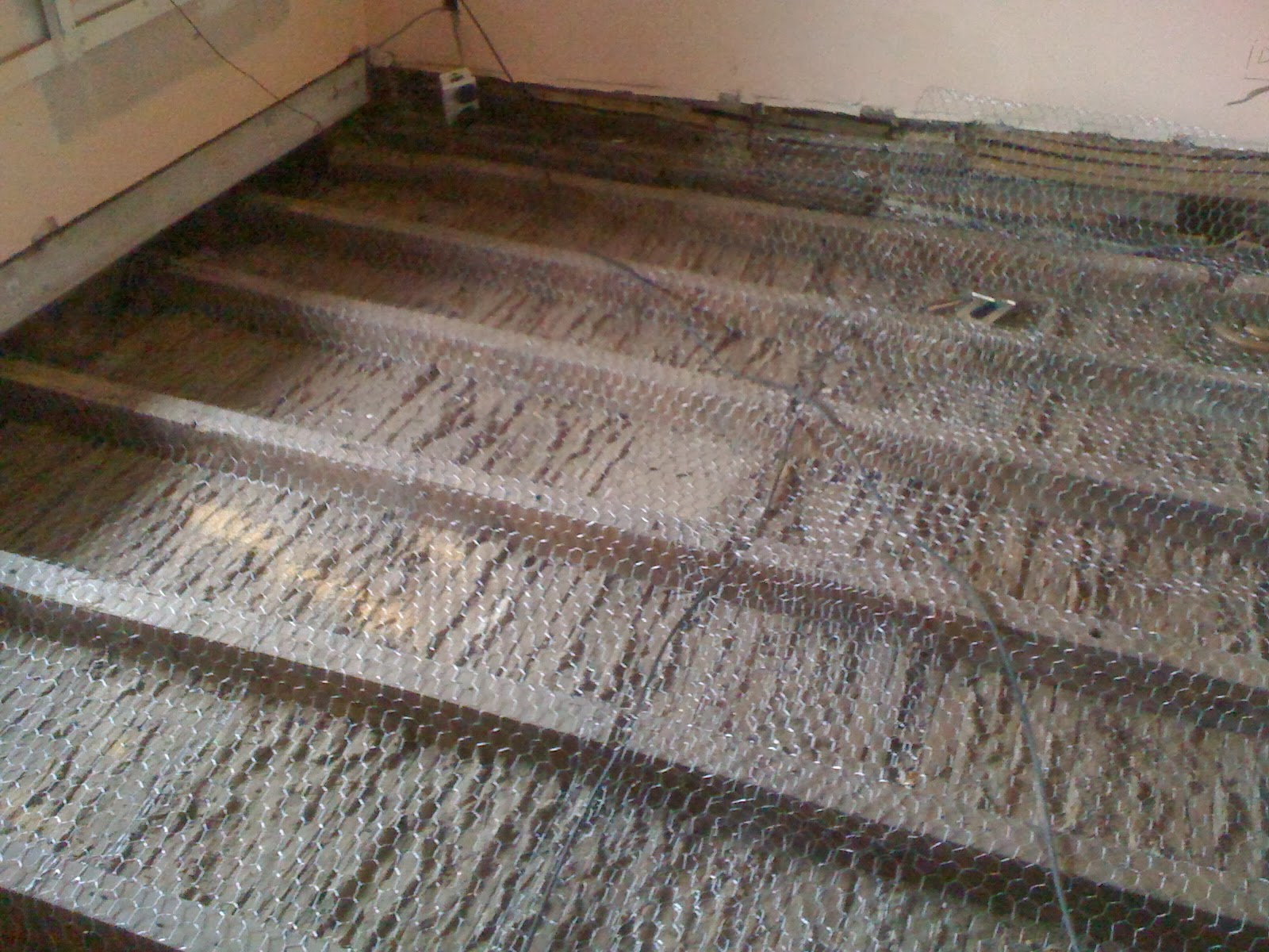 Radnor House Under the floorboards...