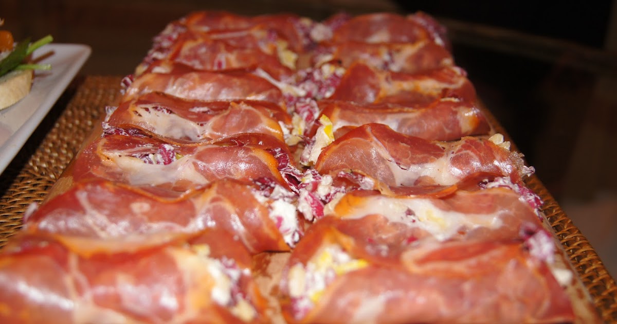 Just the Grub Spicy Capicola Bundles with Goat Cheese and Radicchio