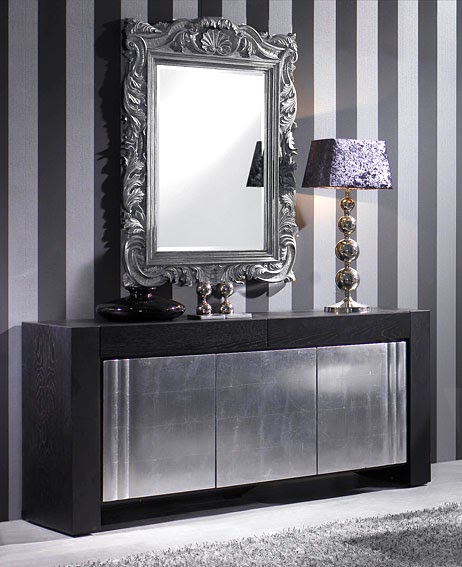 Aparadores metalizados