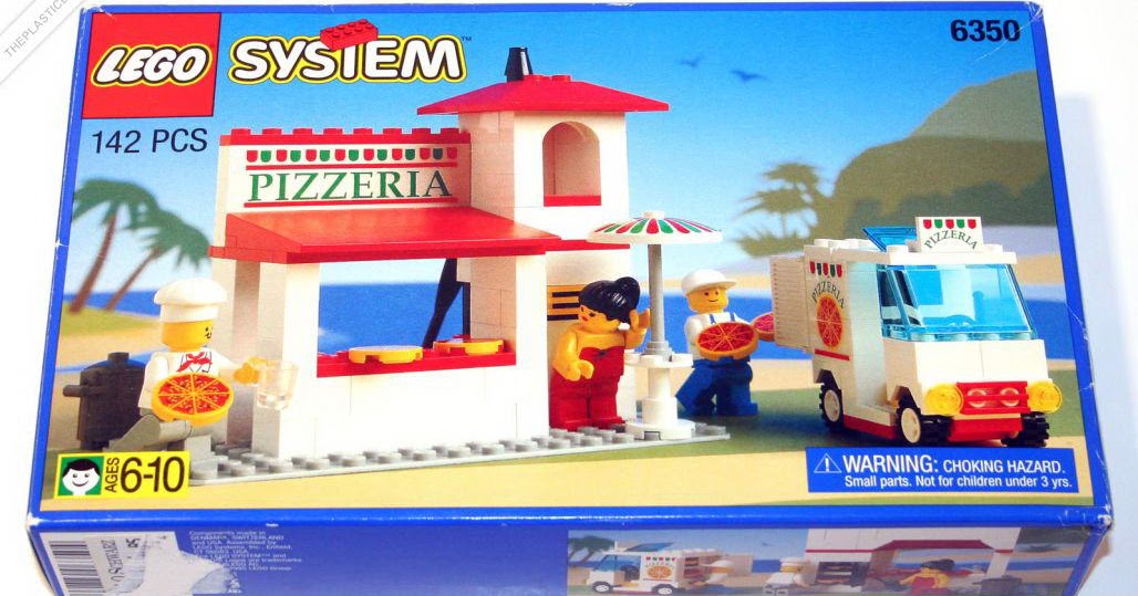 lego pizzeria 6350